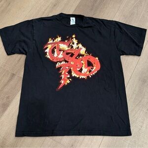 TSO Trans Siberian Orchestra Brings The Heat‎ Crew Concert Tour Large T-Shirt